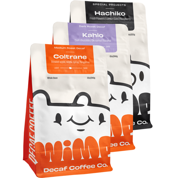 Decaf Variety Pack | Wimp Decaf Coffee Co